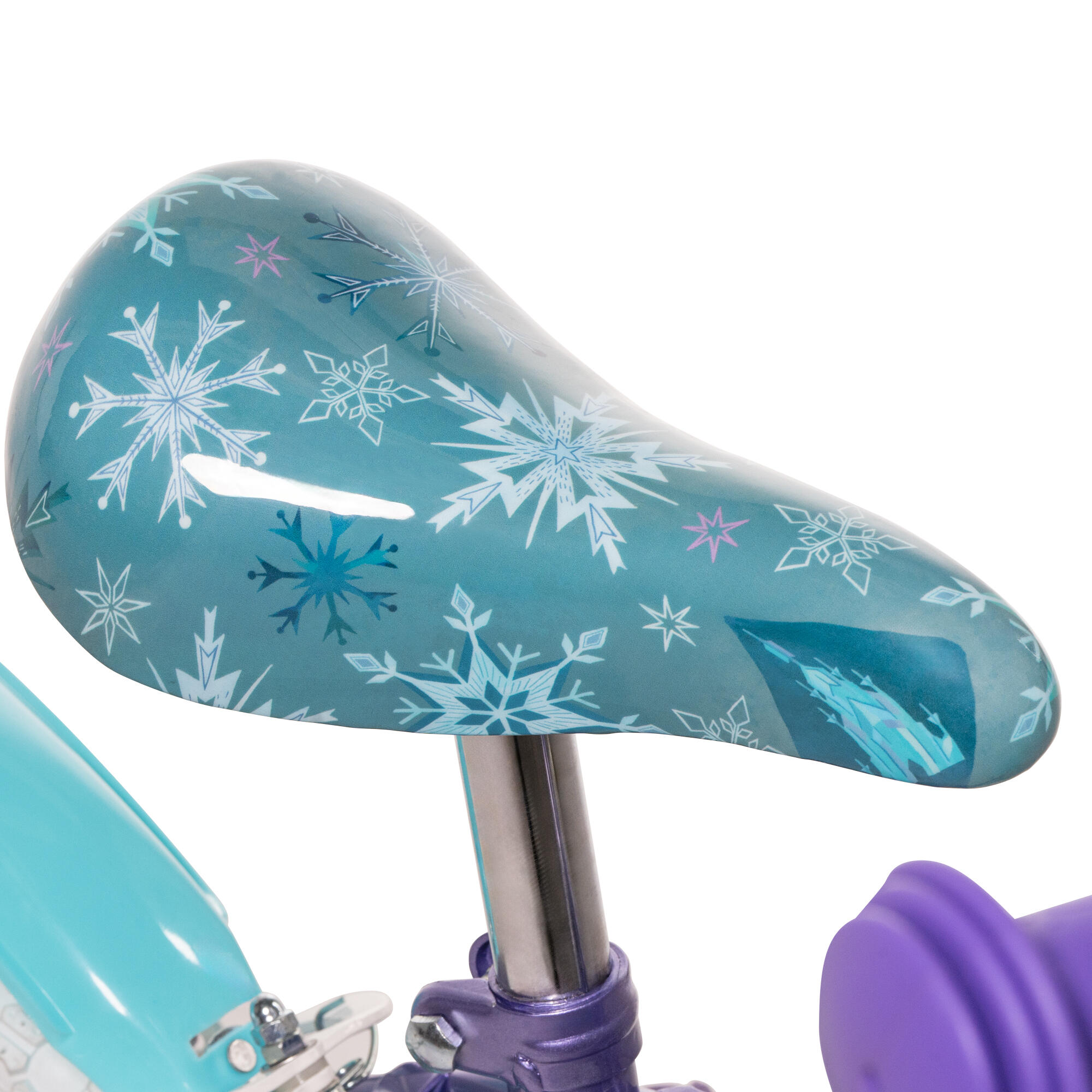 Official Huffy Disney Frozen 12" Girls Bike ages 3-5 years Purple + Stabilisers 5/16