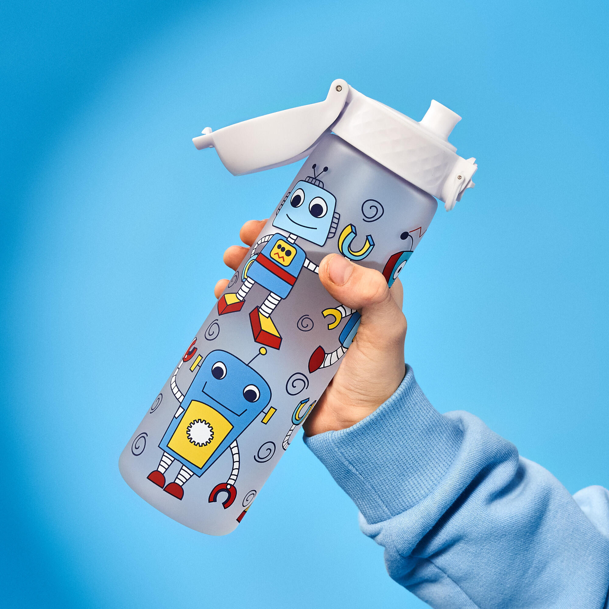 Bidon na wodę ION8 500ml z atestem PZH – szczelny, lekki, bez BPA 3/8