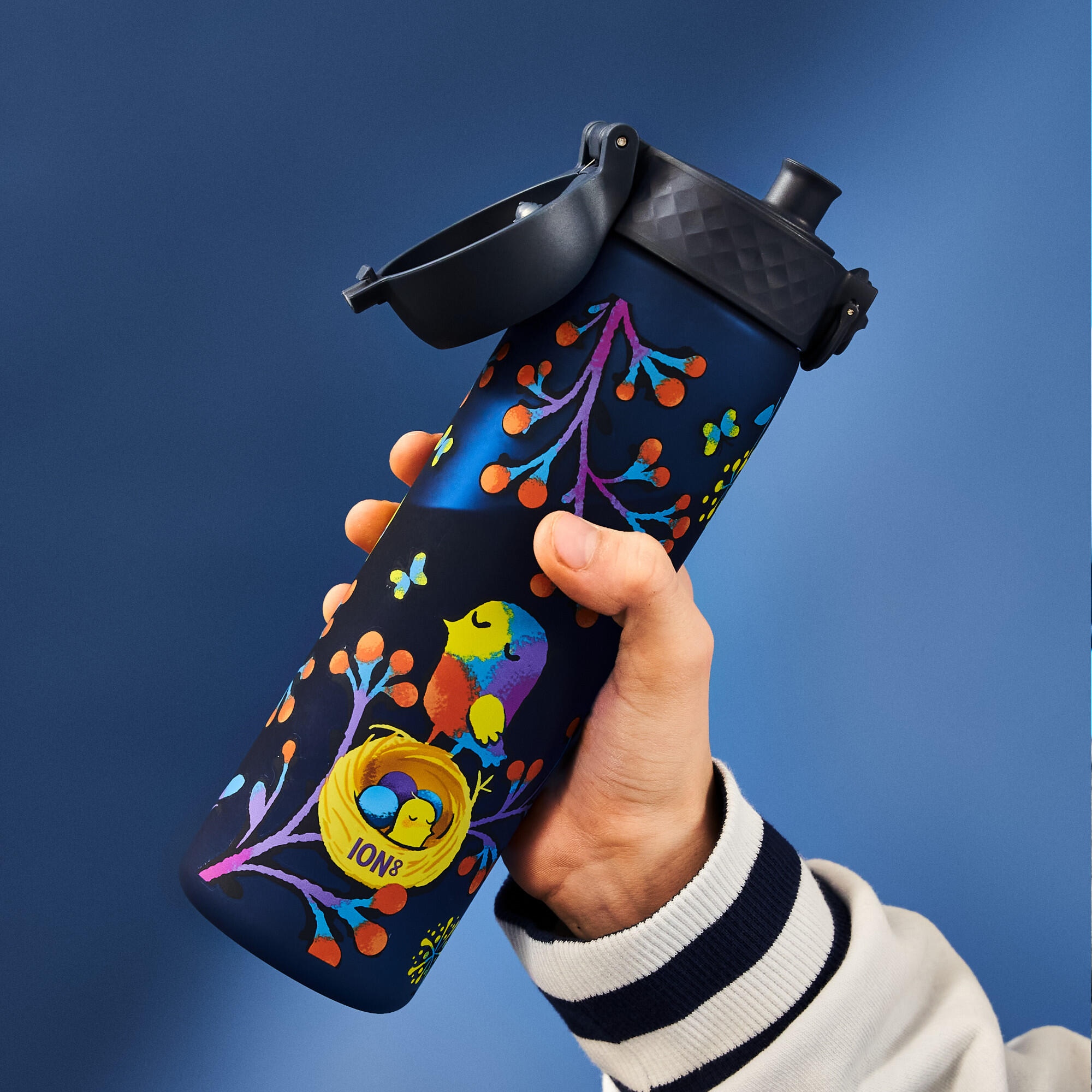 Bidon na wodę ION8 500ml z atestem PZH – szczelny, lekki, bez BPA 3/8