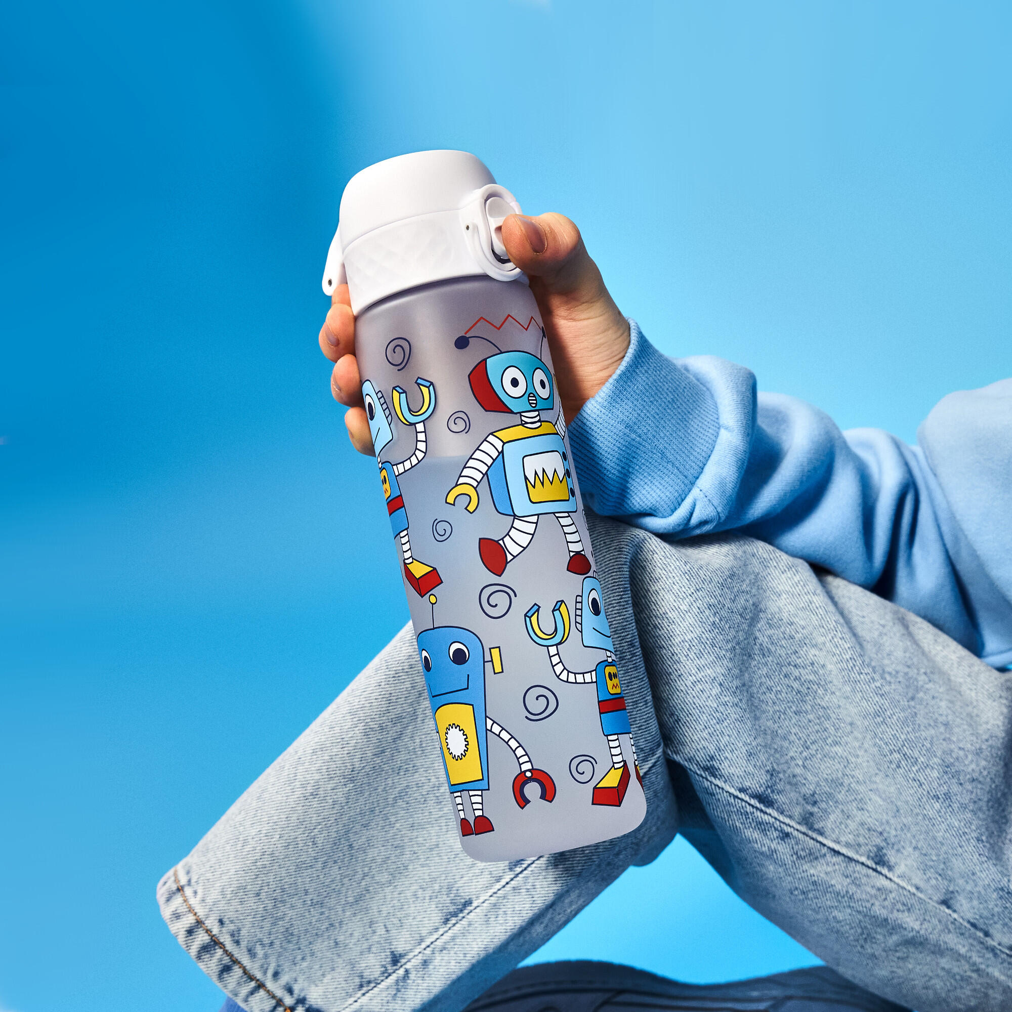 Bidon na wodę ION8 500ml z atestem PZH – szczelny, lekki, bez BPA 2/8