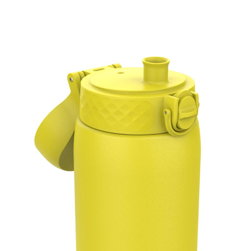Leak Proof 1 Litre Water Bottle, Stainless Steel, Yellow, 1L 3/7