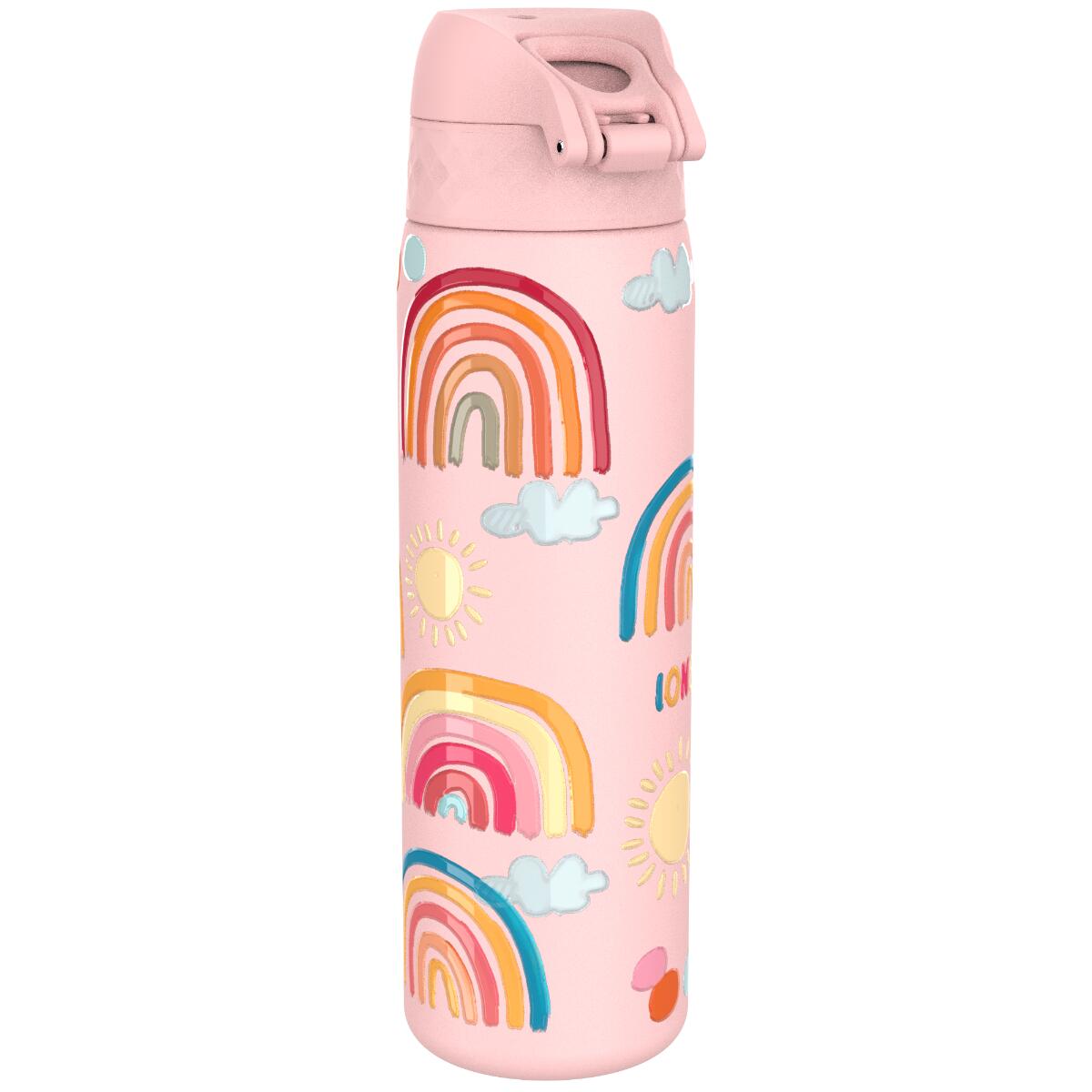 Leak Proof Slim Water Bottle Stainless Steel Rainbows 600ml 20oz leak-proof-slim-water-bottle-stainless-steel-rainbows-600ml-20oz