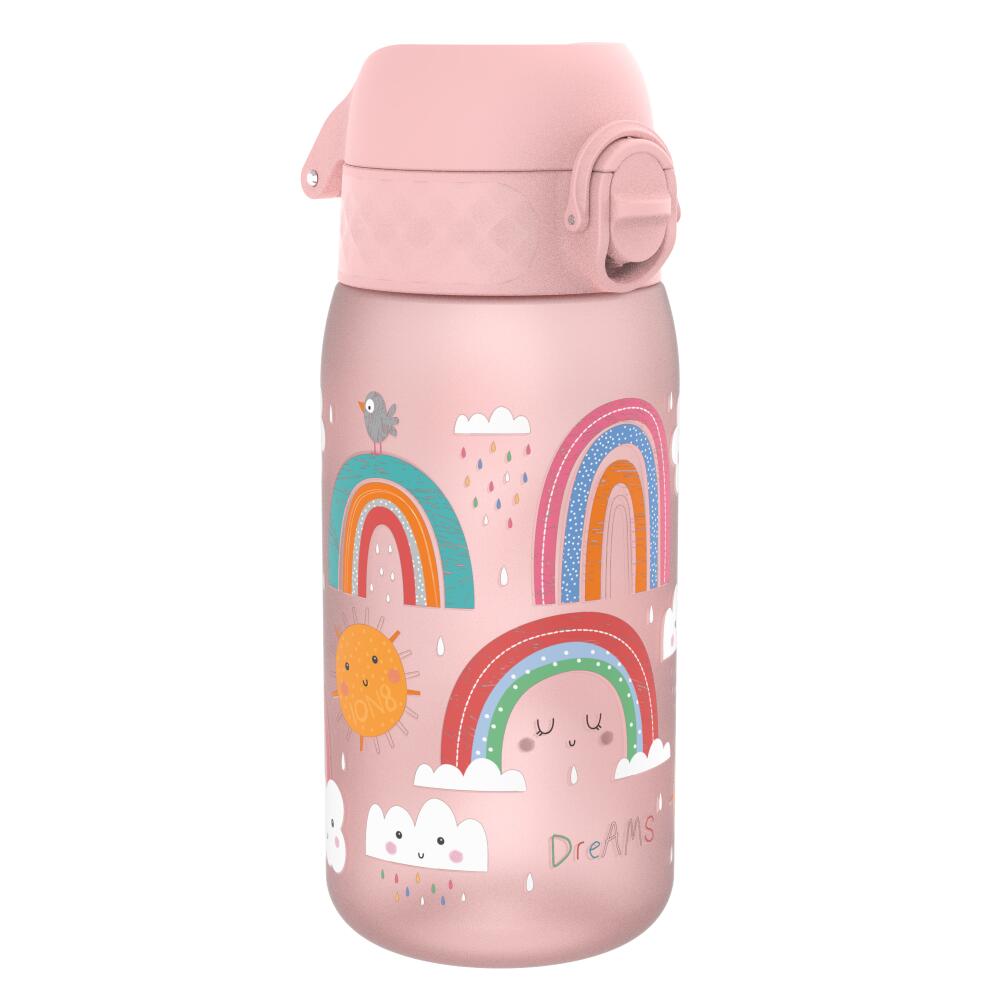 ION8 Leak Proof Kids Water Bottle, Recyclon™, Rainbows, 350ml (12oz)