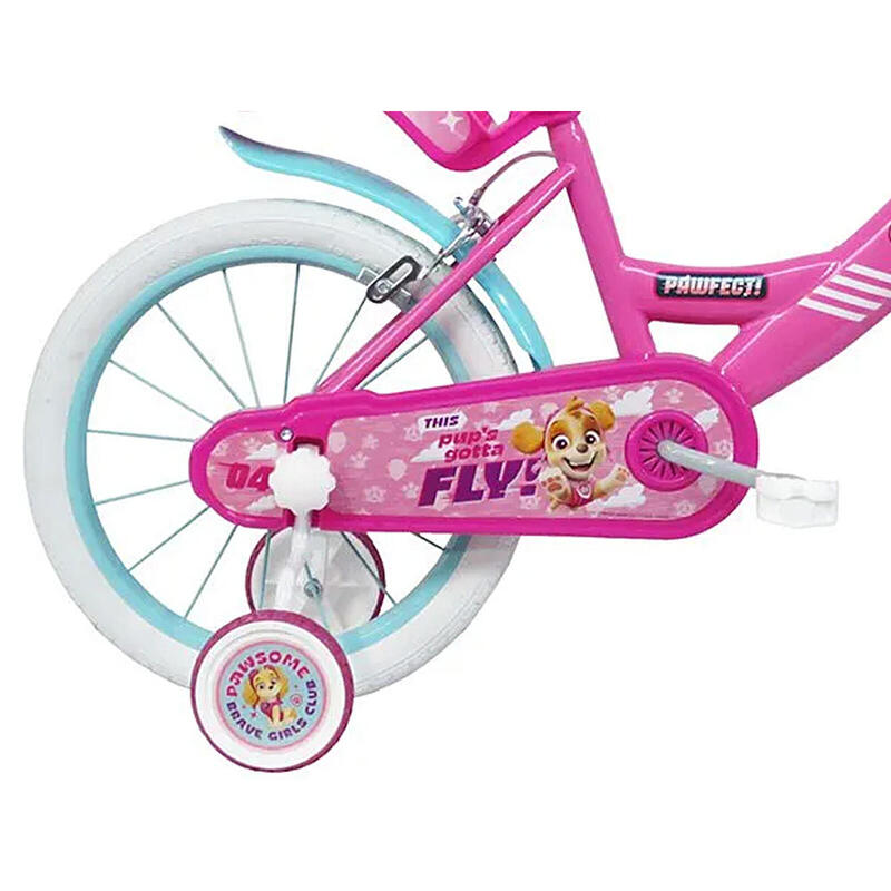 Bicicletă copii Denver Paw Patrol Skye Everest 16 inch roz