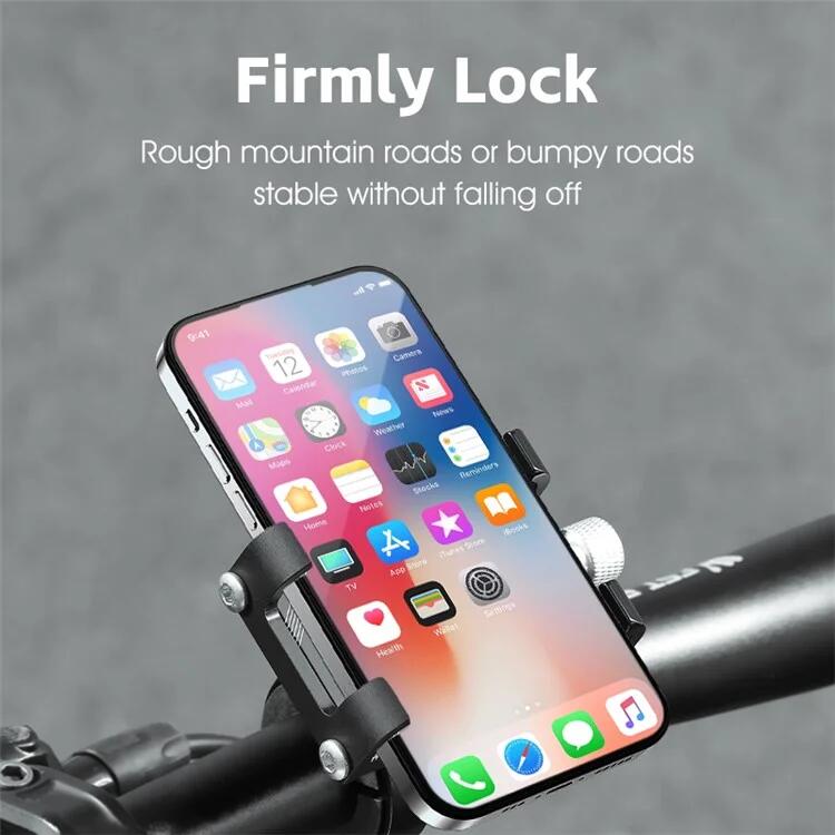 Stevige telefoonhouder voor fietsstuur