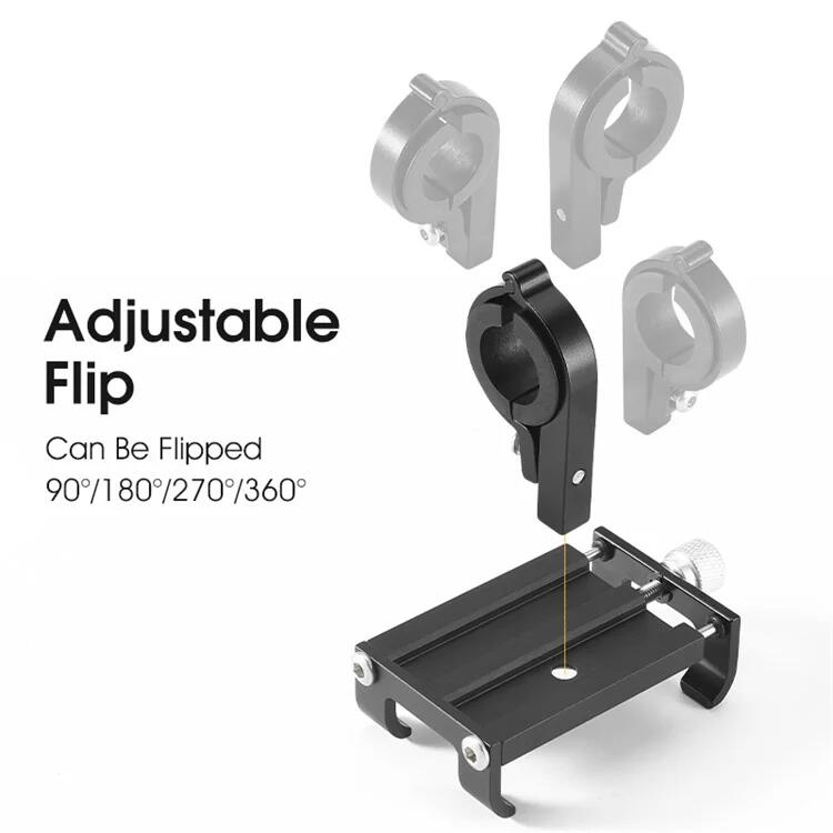 Support de téléphone de vélo en alliage d'aluminium