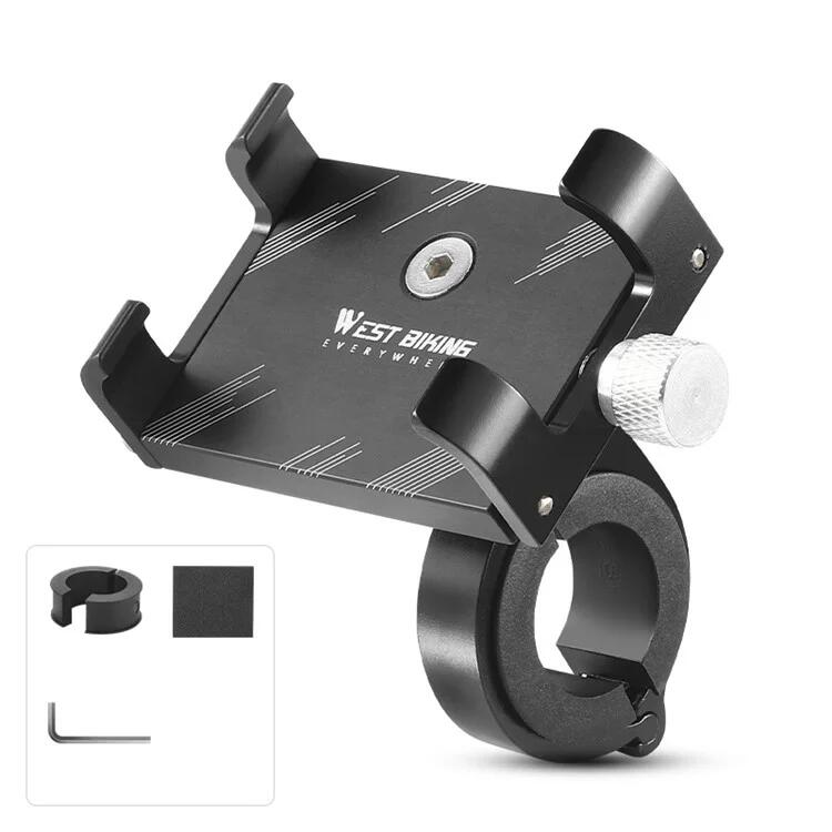 WEST BIKING Stevige telefoonhouder voor fietsstuur