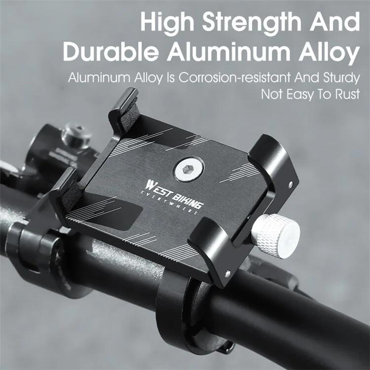 Support de téléphone de vélo en alliage d'aluminium