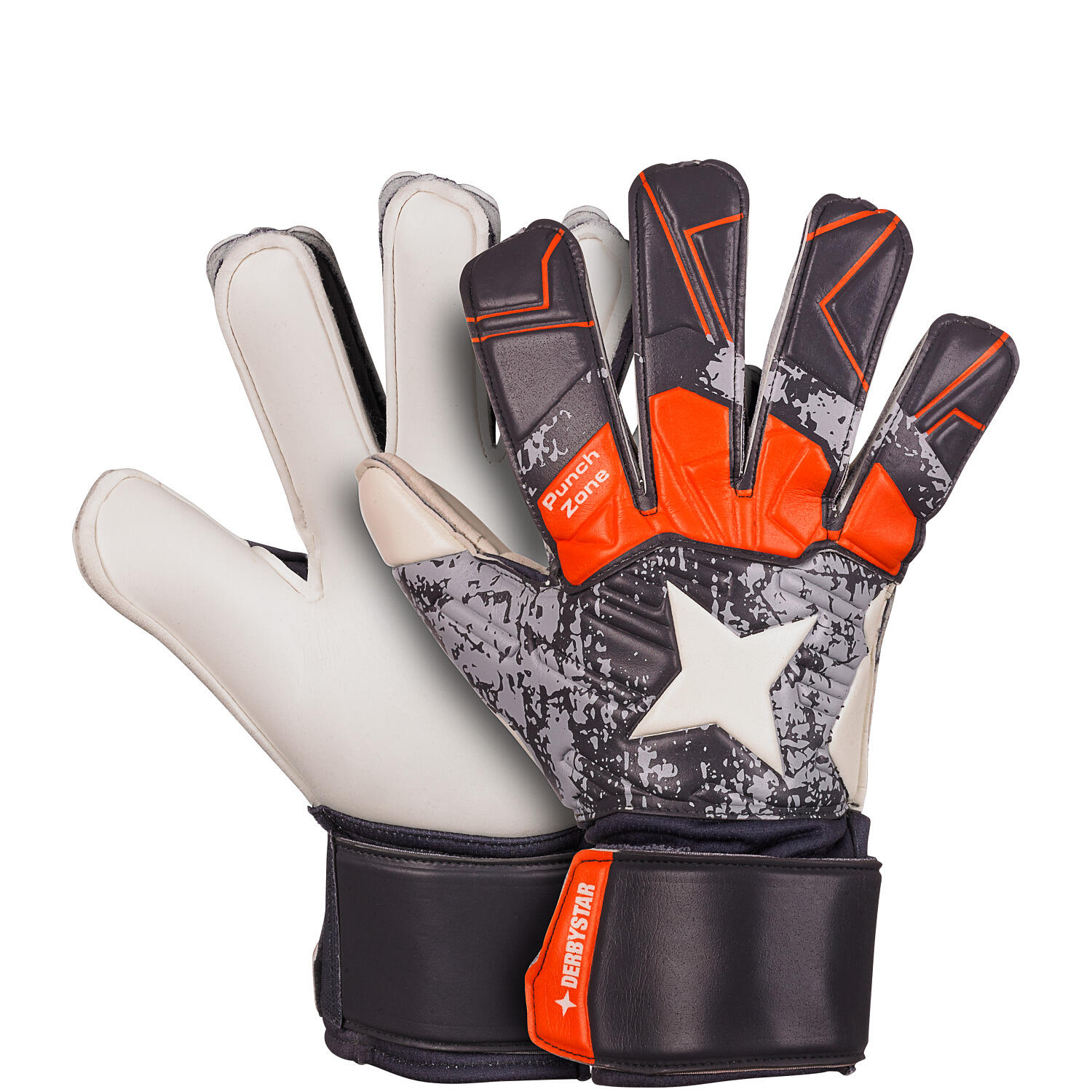 Derbystar Torwart-Handschuhe Attack XP17, 2 1/2