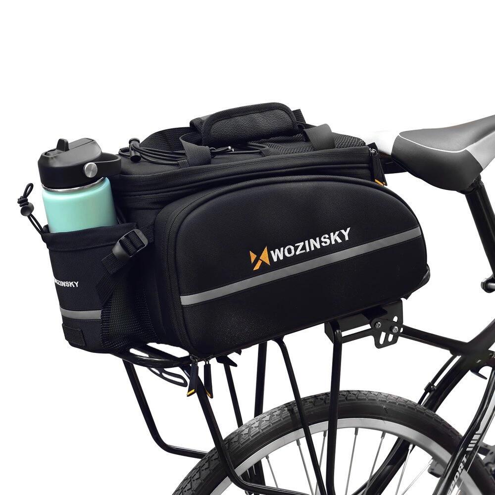 Geräumige Fahrradtasche 35L - Schwarz 3/7
