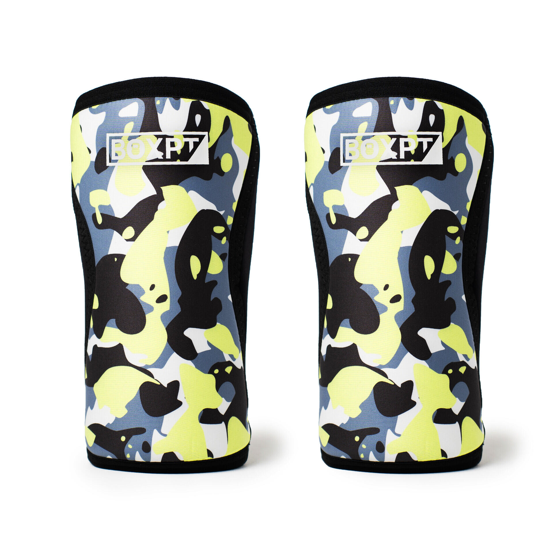 Boxpt Equipment - Genouillères 7mm "yellow Camo" S - Genouillère De Maintien - Noir - 7mm - Decathlon