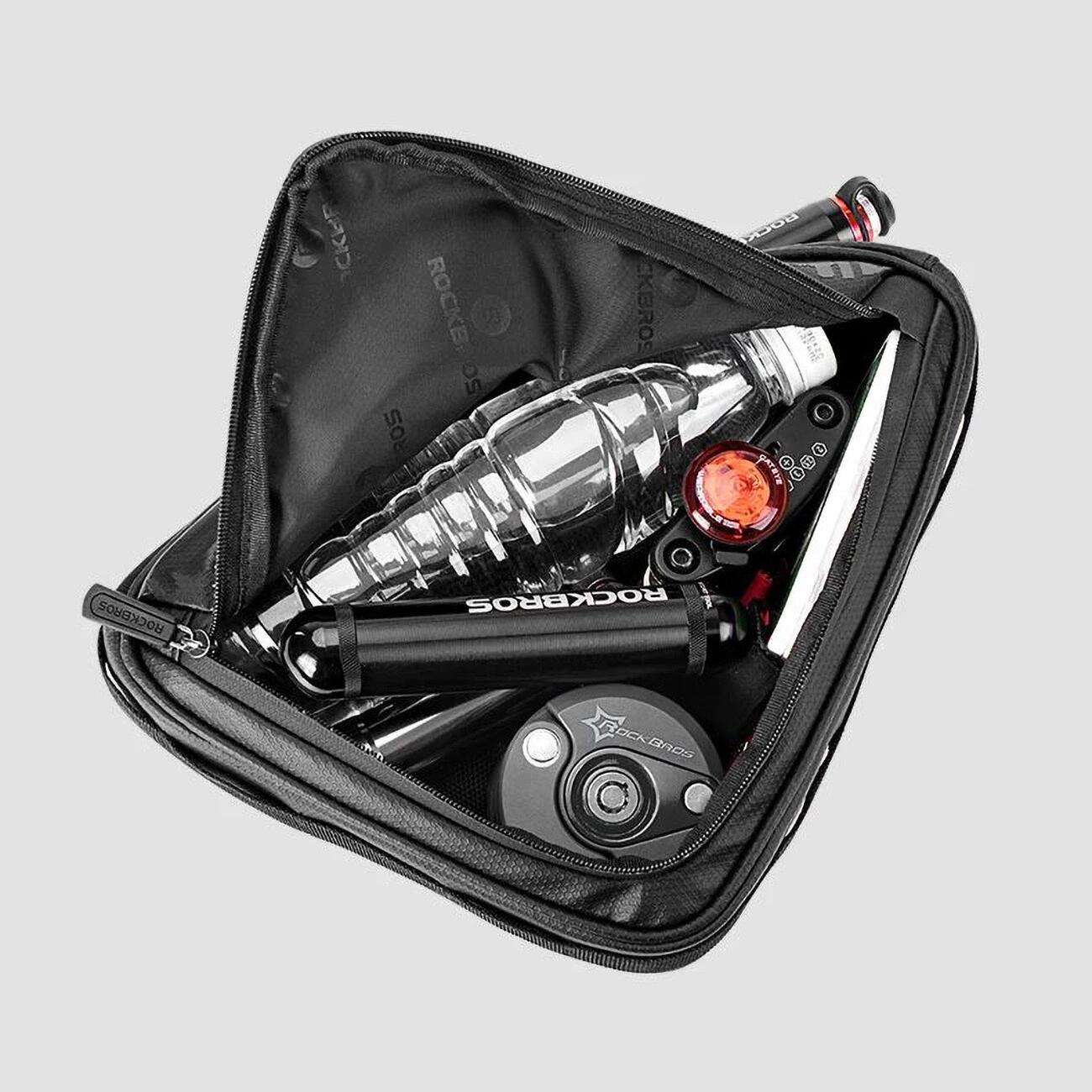 Borsa per bicicletta impermeabile Rockbros - Nero 4/7