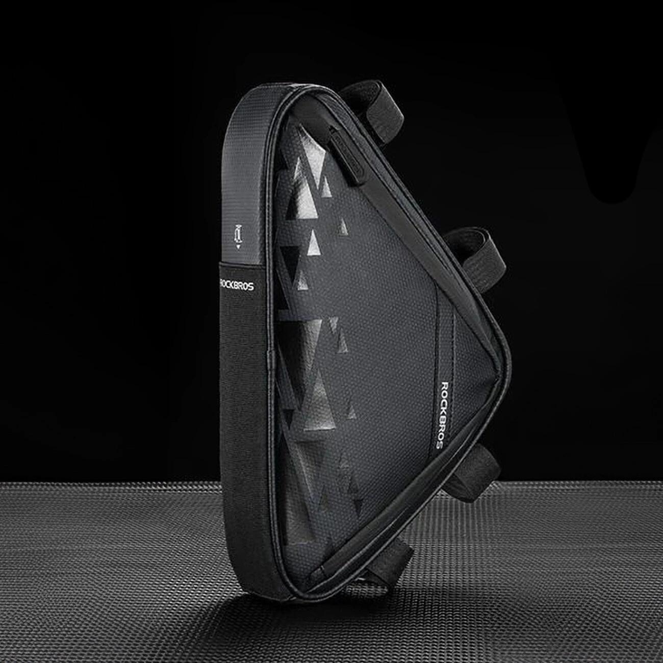 Borsa per bicicletta impermeabile Rockbros - Nero 3/7