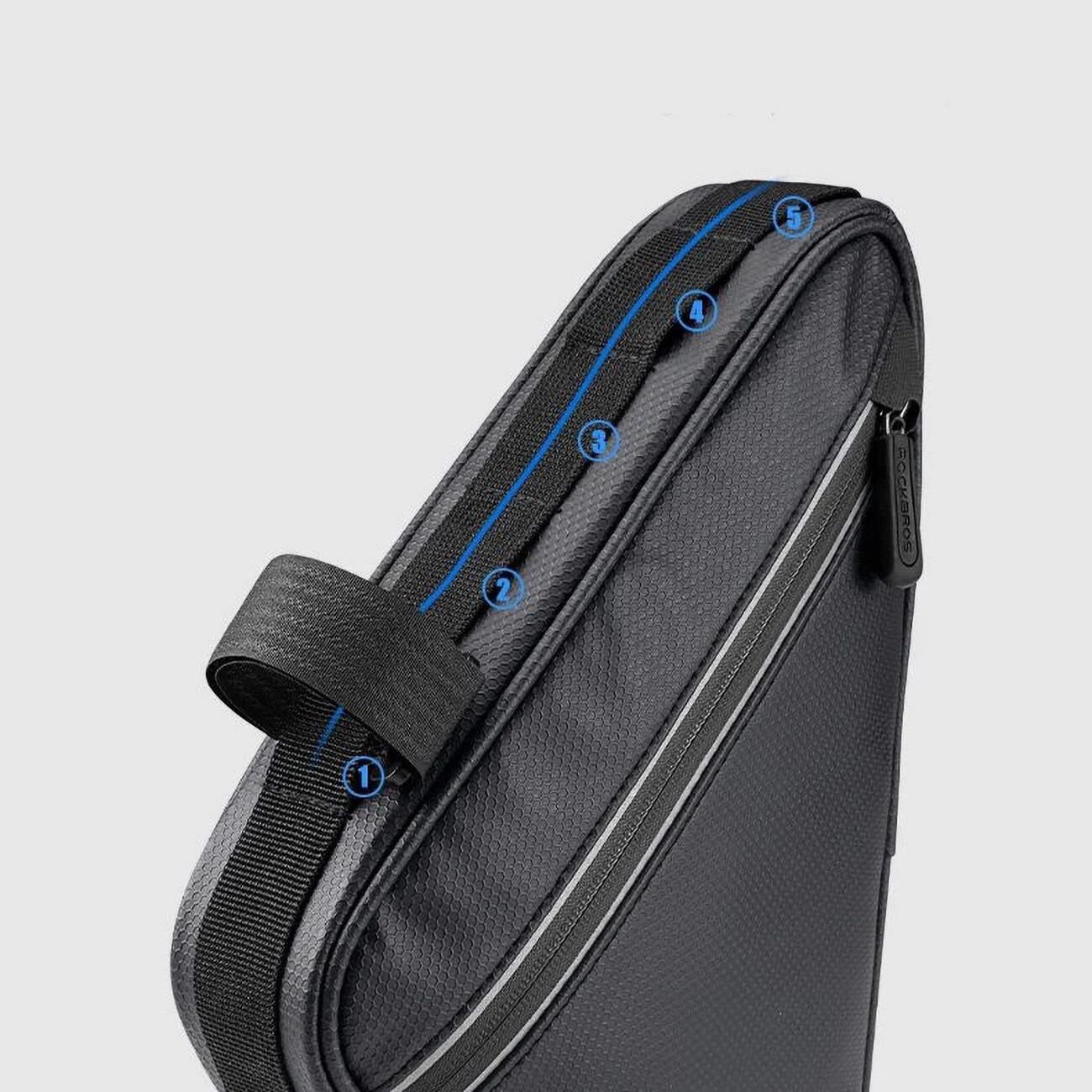Borsa per bicicletta impermeabile Rockbros - Nero 7/7