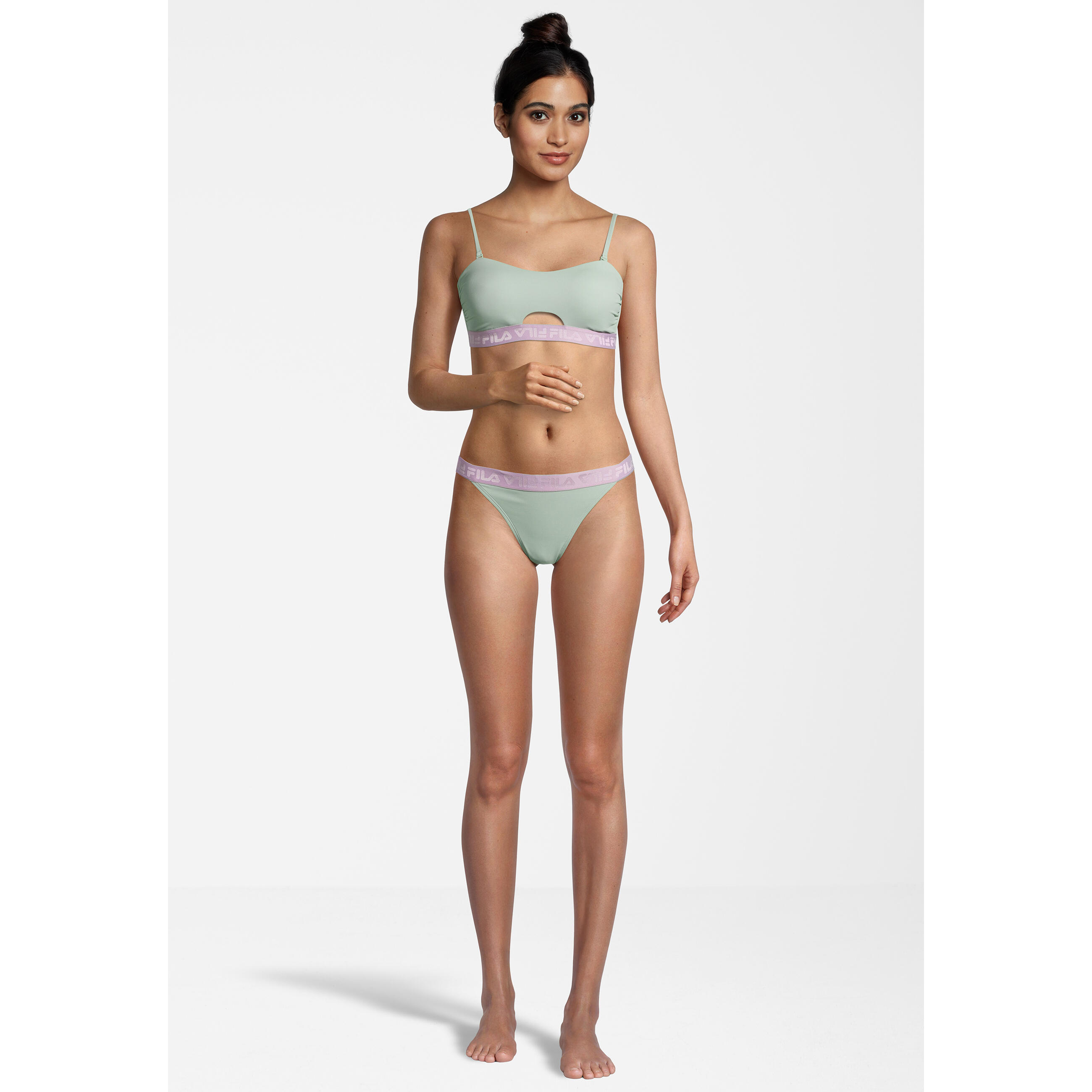 Maillot de bain 2 pièces bandeau femme Fila Sanming 2/5