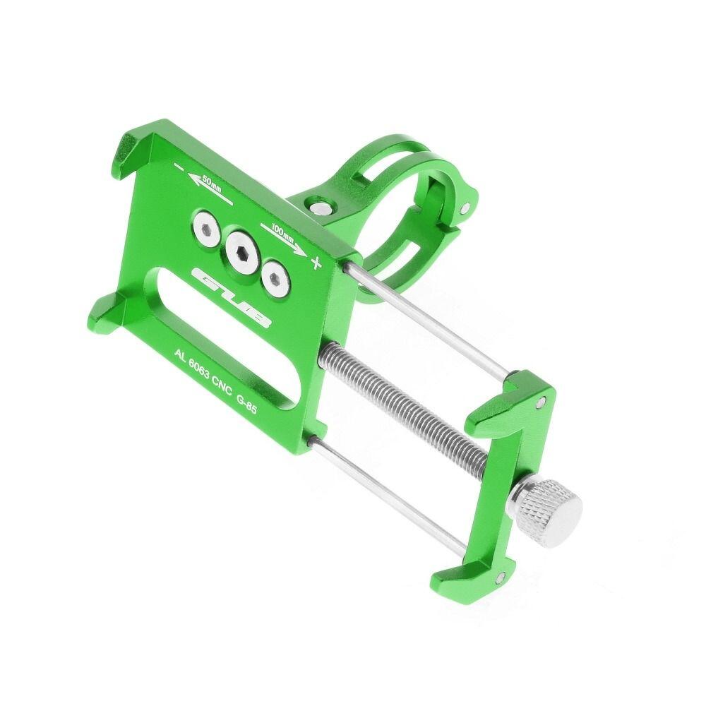 Suporte de telemóvel gub g85 em alumínio verde