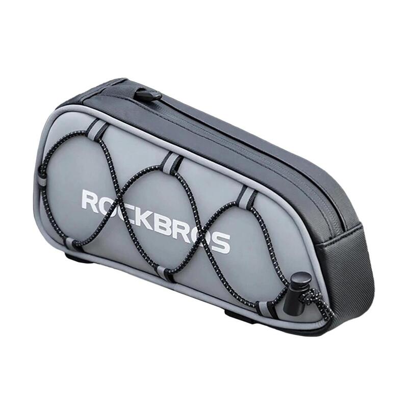 Sacoche de vélo Rockbros pour cadre 0,9 L - Argent