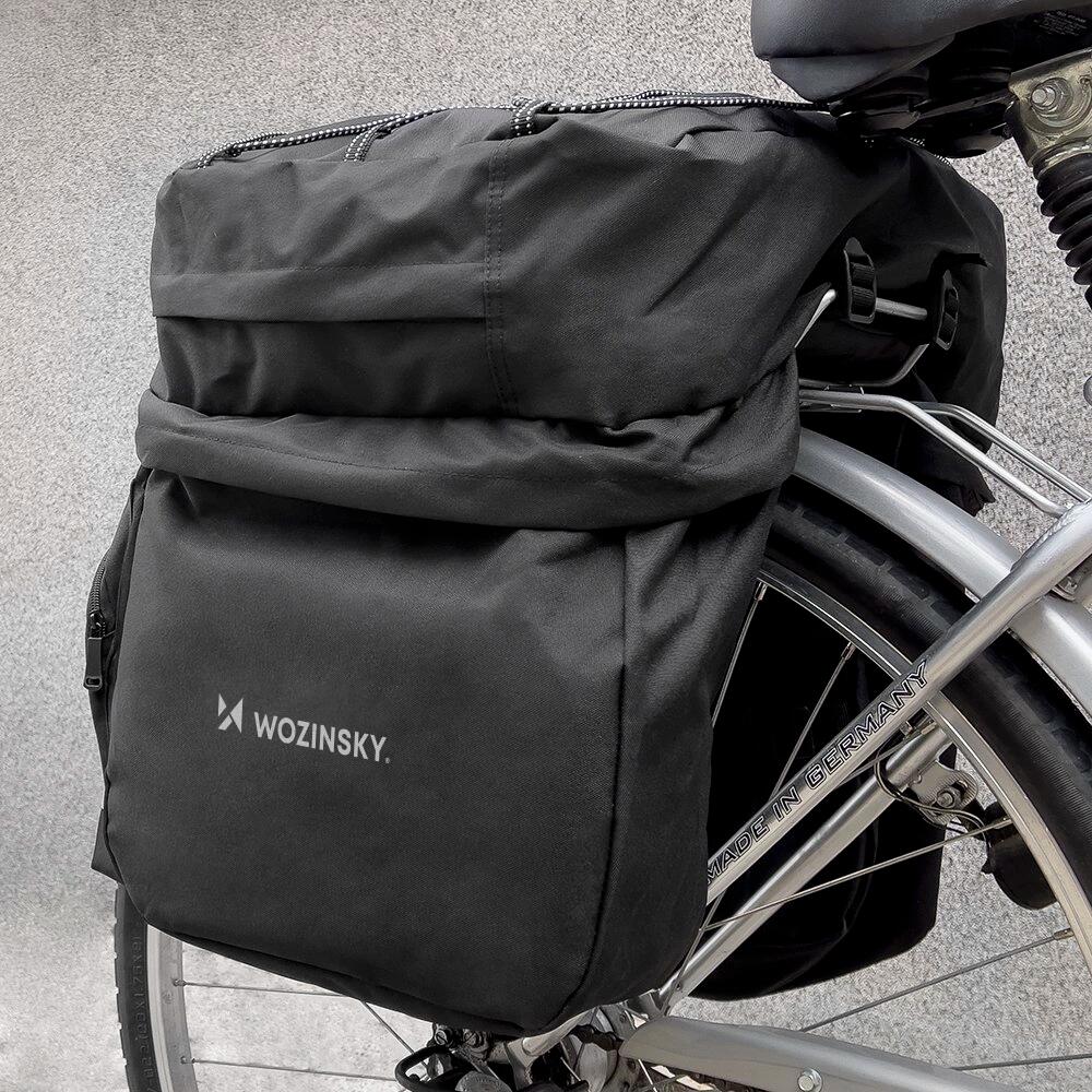 Geräumige Fahrradtasche 60 L für Gepäckträger 3/7