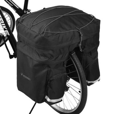 Ruime fietstas 60 l voor bagagedrager