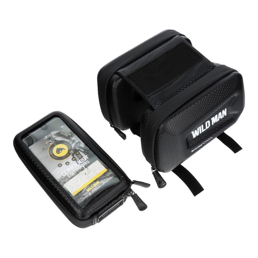 Bolsa de selim com zíper WILDMAN E6S 1,2L 3/7