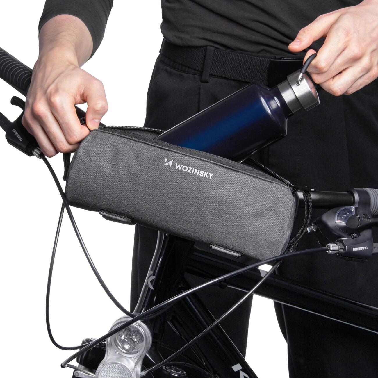 Isolierte Fahrradtasche Wozinsky - Grau 3/7