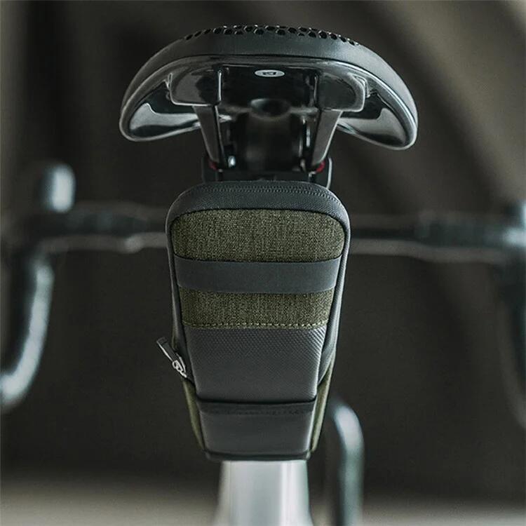 Geantă echitație biciclete de oraș impermeabilă cu apărătoare noroi negru