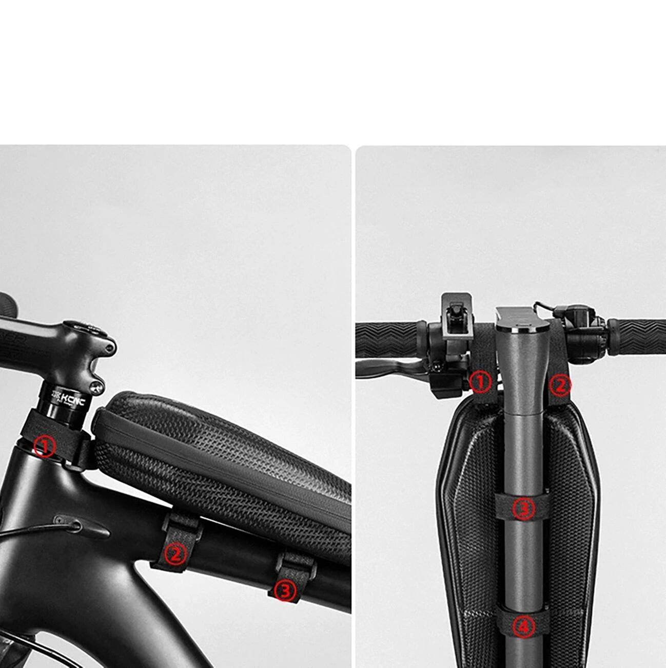 Borsello per bici Rockbros B62-1 3L - Nero 4/7