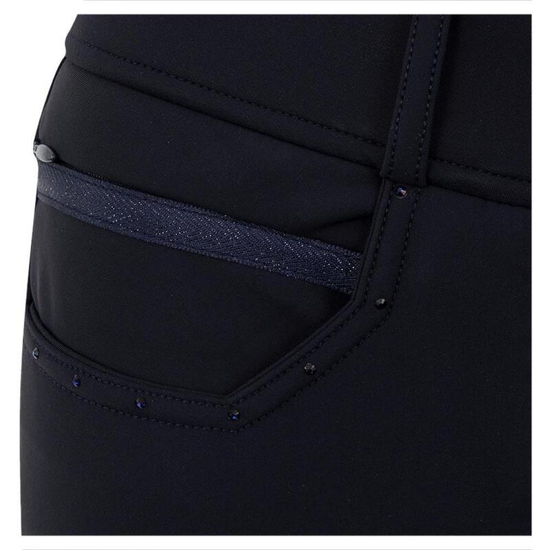 Pantalon équitation full grip siège sil femme ANKY Stone Taped Brushed