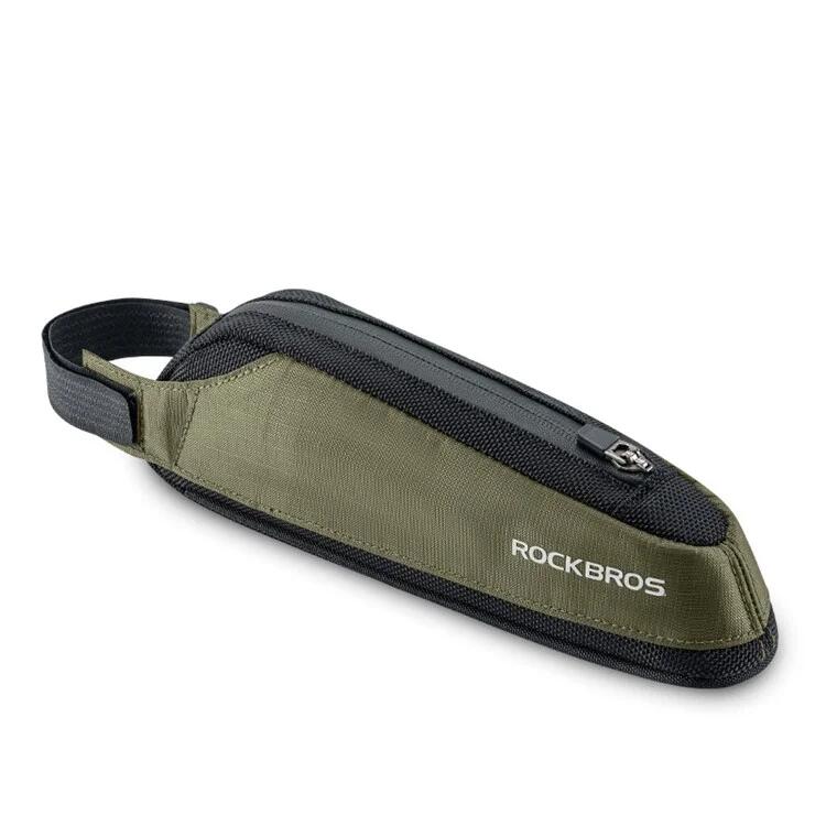 Rockbros - Sacoche De Vélo De Montagne Rockbros En Nylon, 0,65l - Sacoche De Cadre - Noir - Decathlon