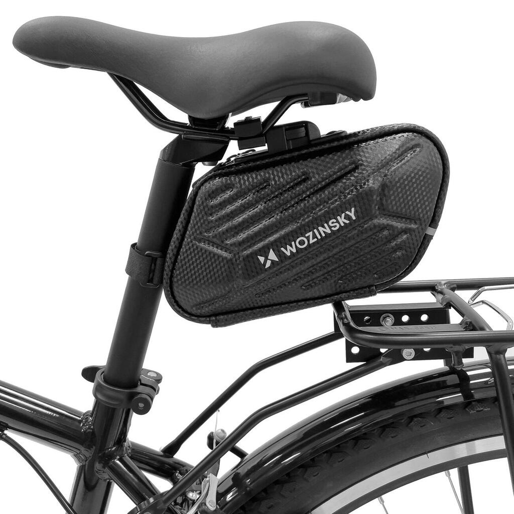 Wozinsky Waterproof Bike Saddle Bag 1.5L - Black