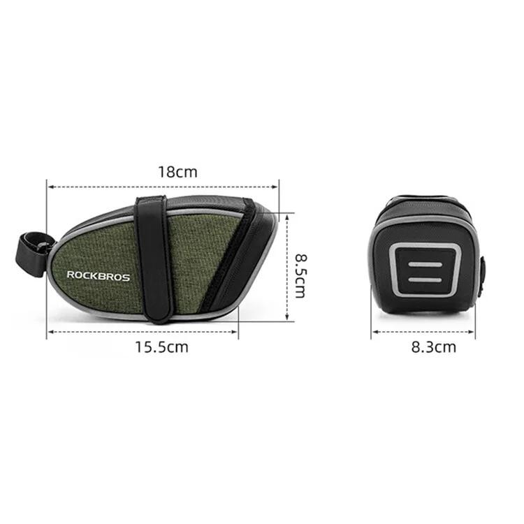 Borsello sella ROCKBROS 0.45L - Chiusura a velcro 6/6