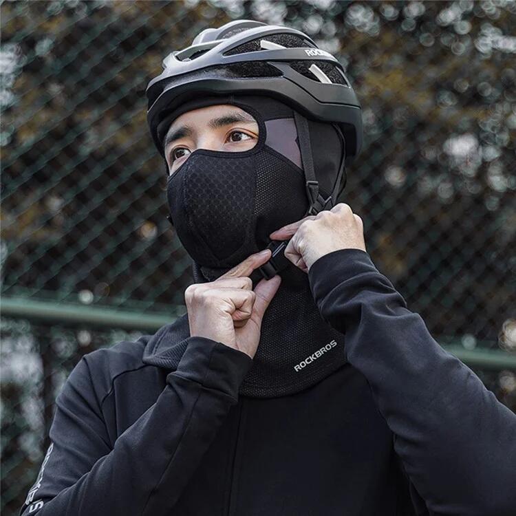 Cagoule de ski et de cyclisme d'hiver chaud en polaire 2/7