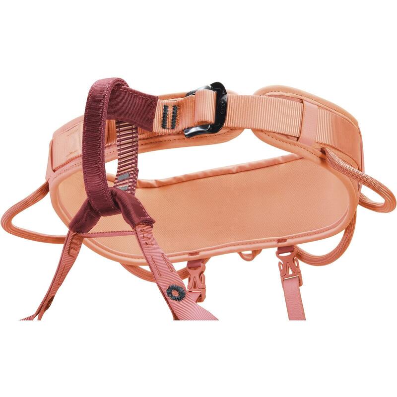 Harnais escalade Petzl Corax LT Women coral sand léger et réglable