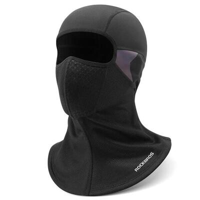 Warme wintermuts van fleece voor skiën en fietsen