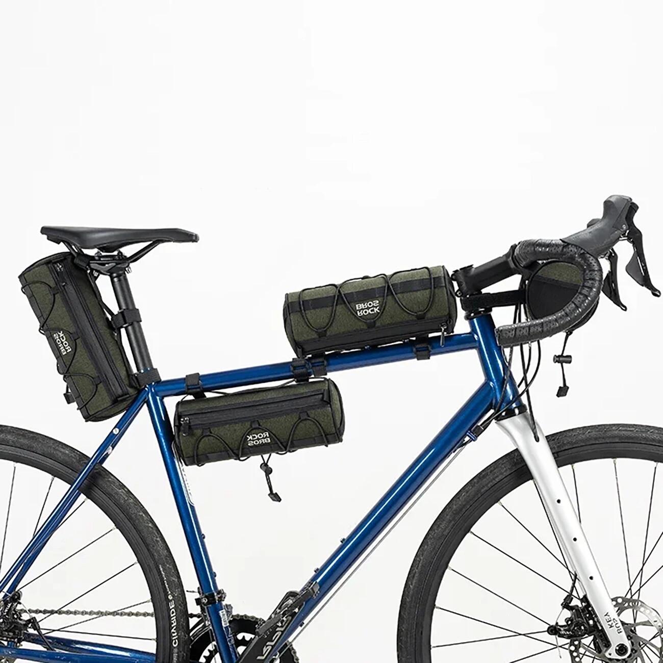 Rockbros Fietsstuurtas 2L - Groen 7/7