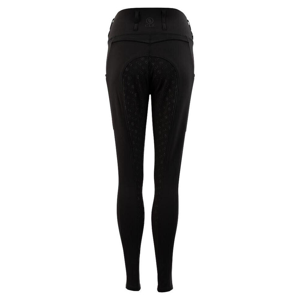 Legginsy jeździeckie z pełnym silikonem dla kobiet BR Equitation CLX