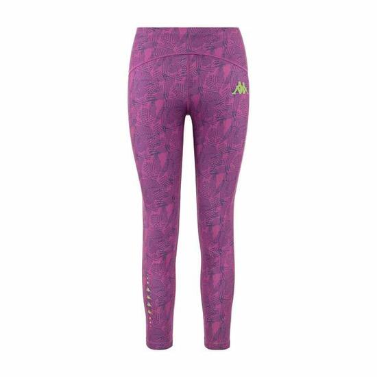 Legging running femme Kombat Fiu fuchsia