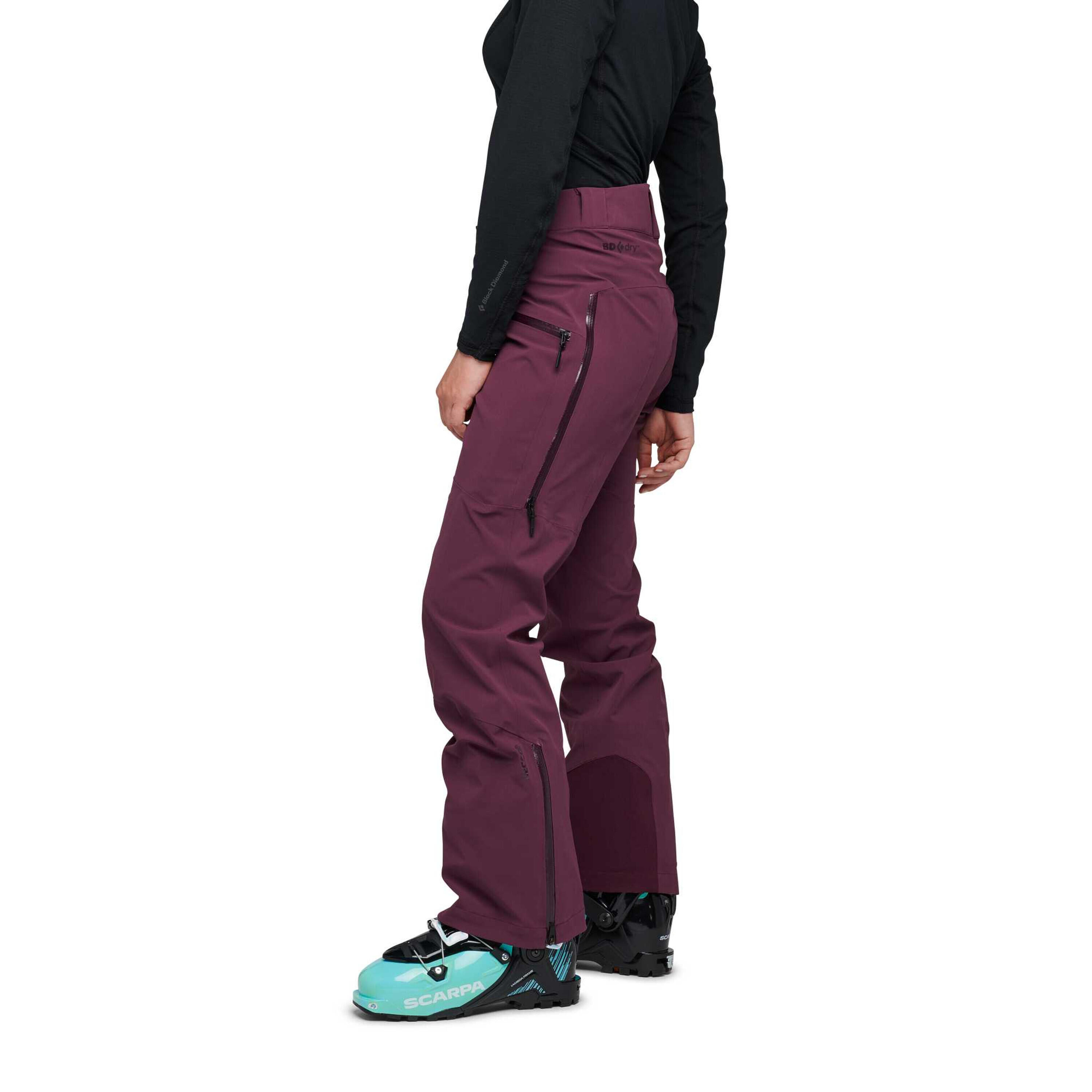 Seconde vie - Pantalon de ski femme Black Diamond Recon Stretch 3/4