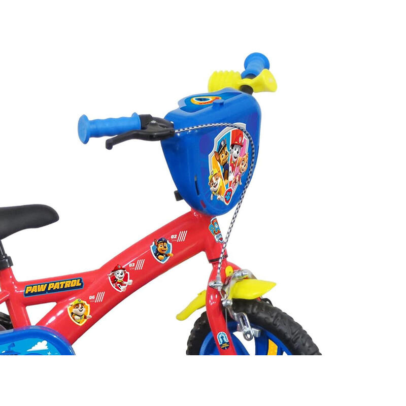 Vélo enfant Paw Patrol 12 pouces rouge