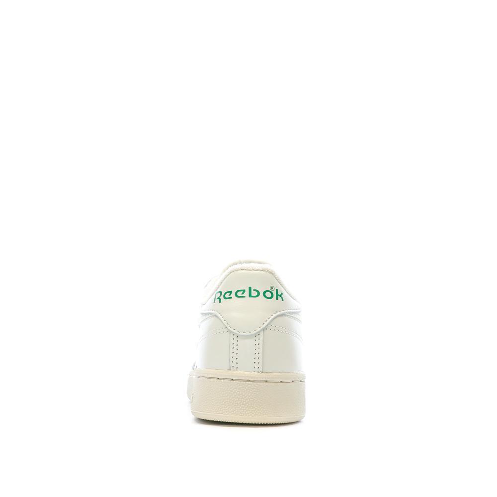 Baskets Blanche/Verte Homme Reebok  Club C85 Vintage - 39 3/7
