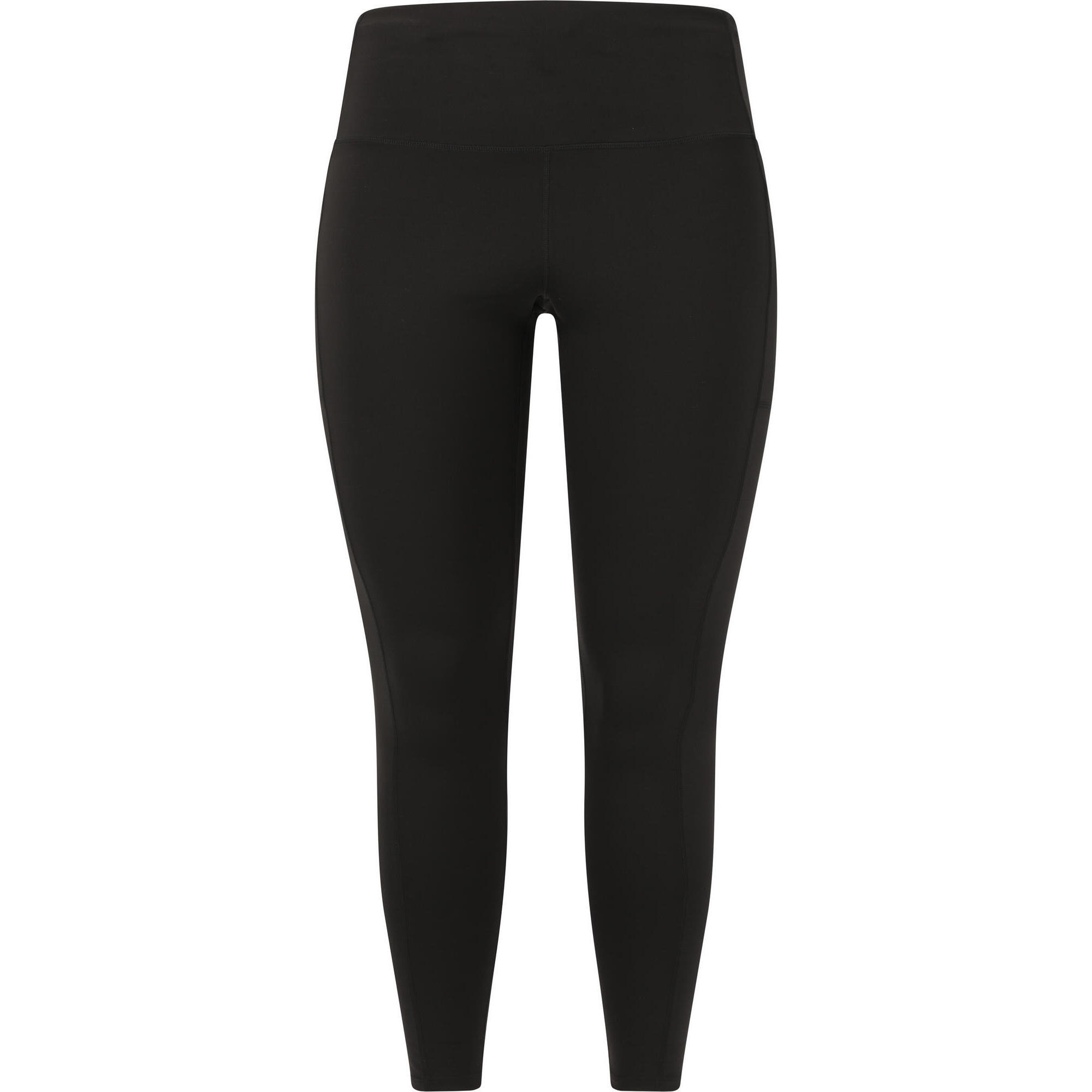 Endurance Q - Collants Thalia - Collant De Running - Noir - Decathlon