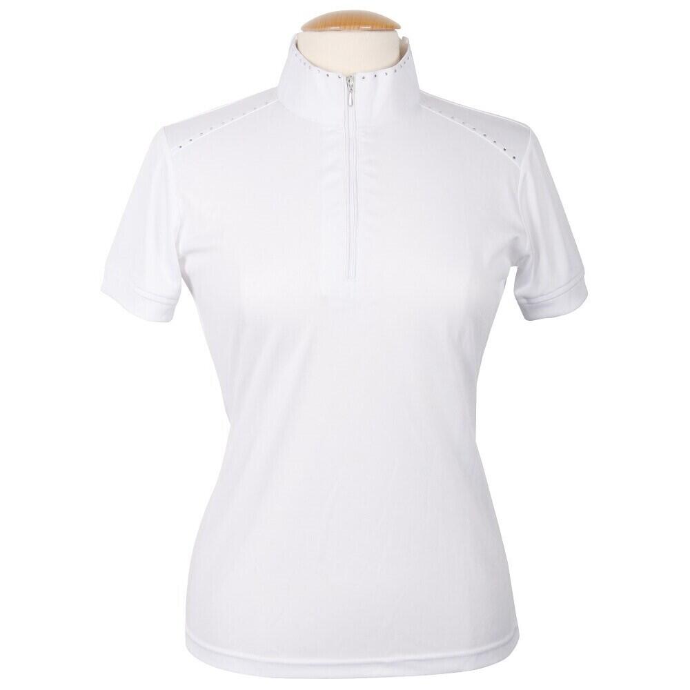 Harrys Horse - Polo De Compétition Femme Harry's Horse Brighton - Polo Manches Courtes - Blanc - 140 Cm - Decathlon