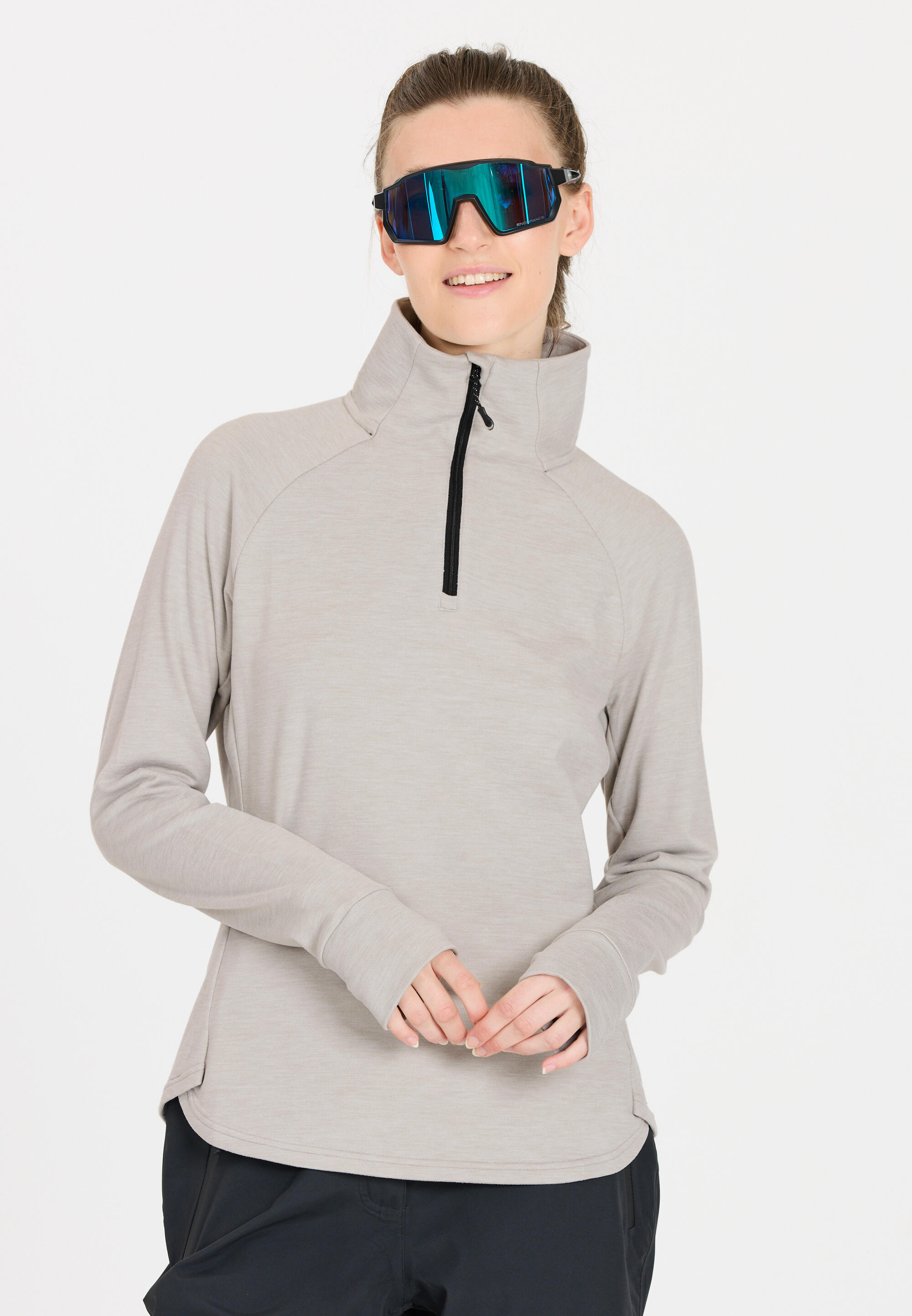 Maglione donna con collo a zip Whistler Kajsa 5/5