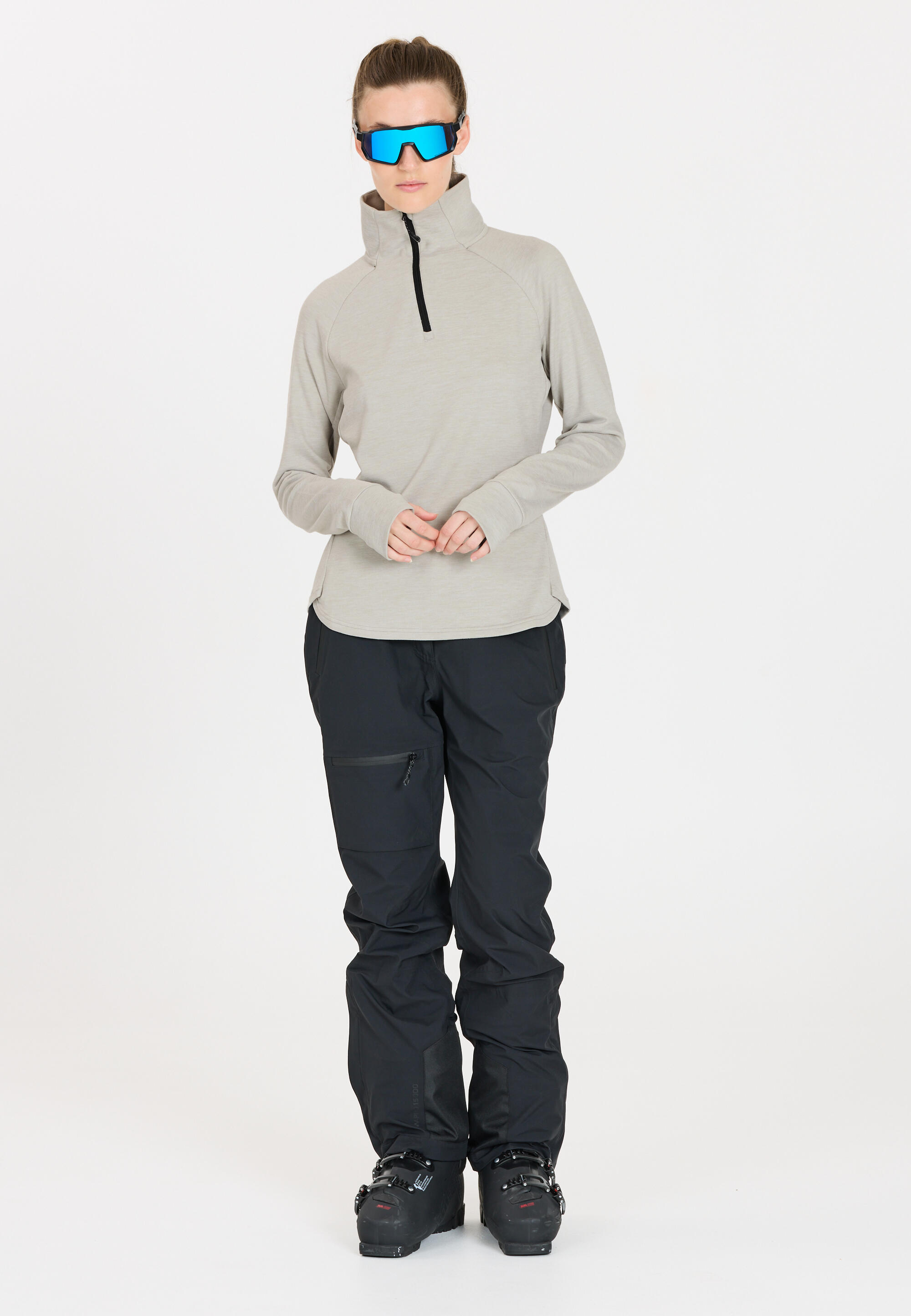Maglione donna con collo a zip Whistler Kajsa 4/5