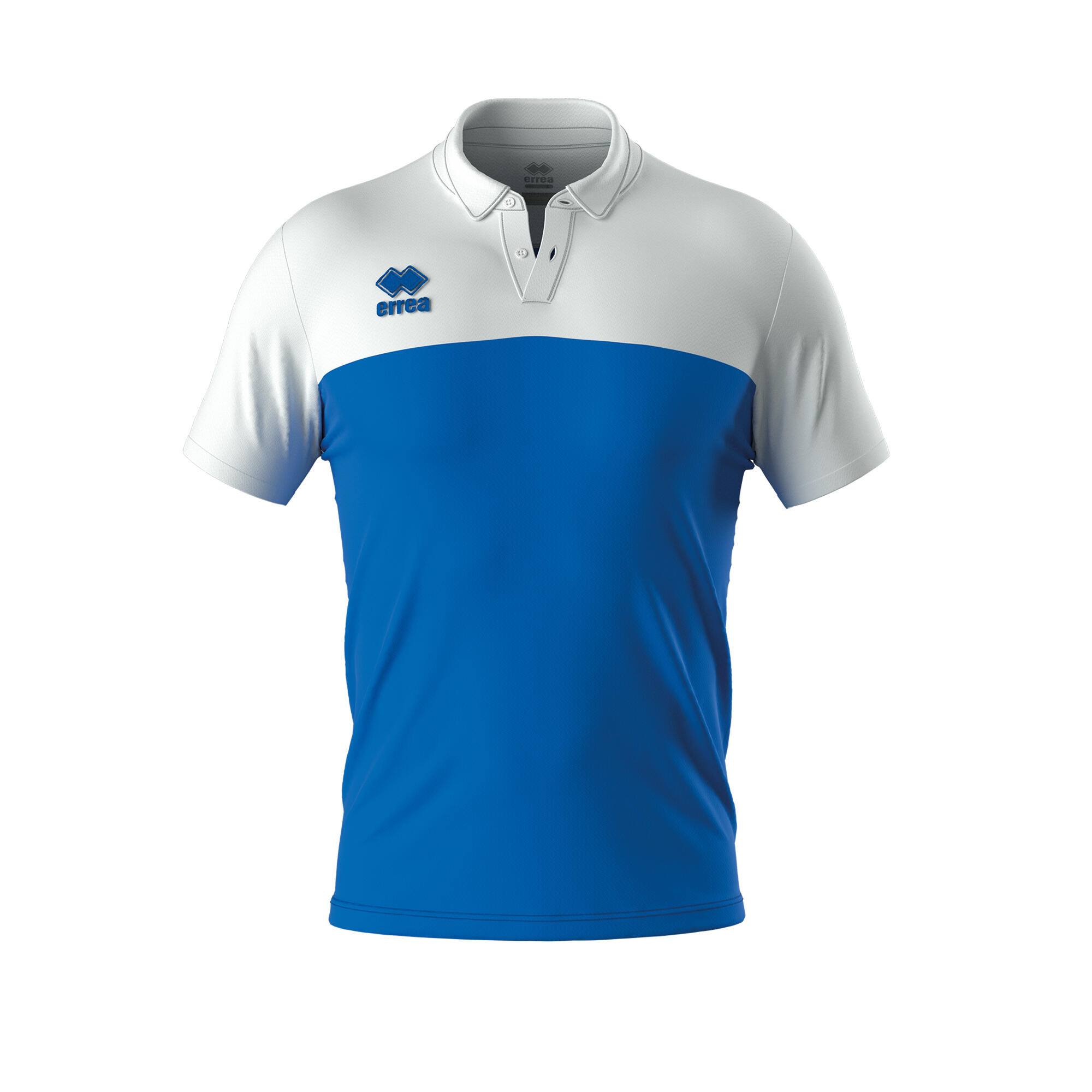 Errea - Polo Errea Bob - Polo Manches Courtes - Blanc|bleu - 38 S - Decathlon