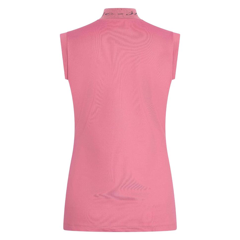 Damska koszulka jeździecka bez rękawów z zamkiem błyskawicznym Euro-Star Ramona