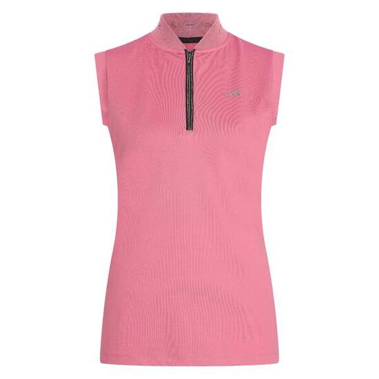 Maillot équitation sans manches demi-zip femme Euro-Star Ramona