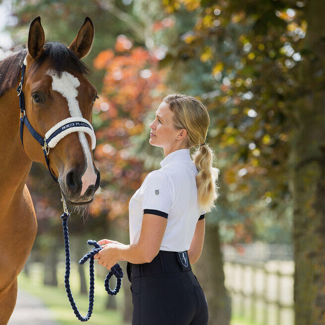 Polo d'équitation femme Horze Taylor 4/4
