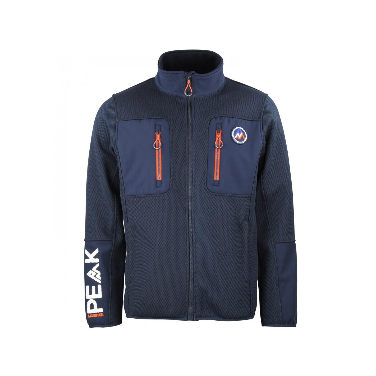 PEAK MOUNTAIN Fleece with softshell panels Peak Mountain Candy