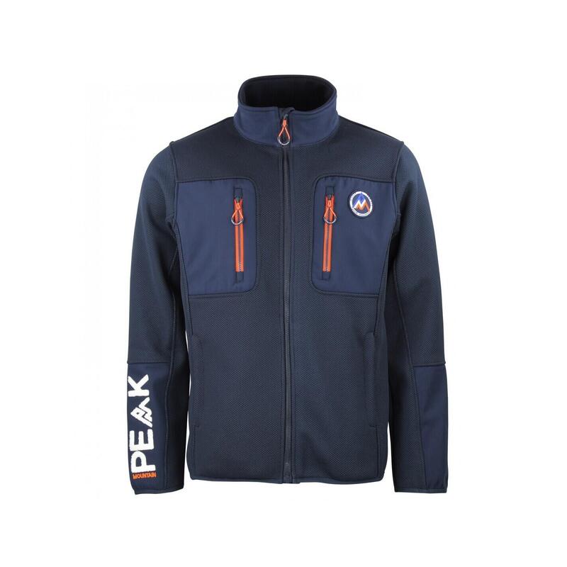 Fleece met softshell inzetstukken Peak Mountain Candy